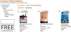 The Loyal Servant in the crime, thrillers and mysteries chart